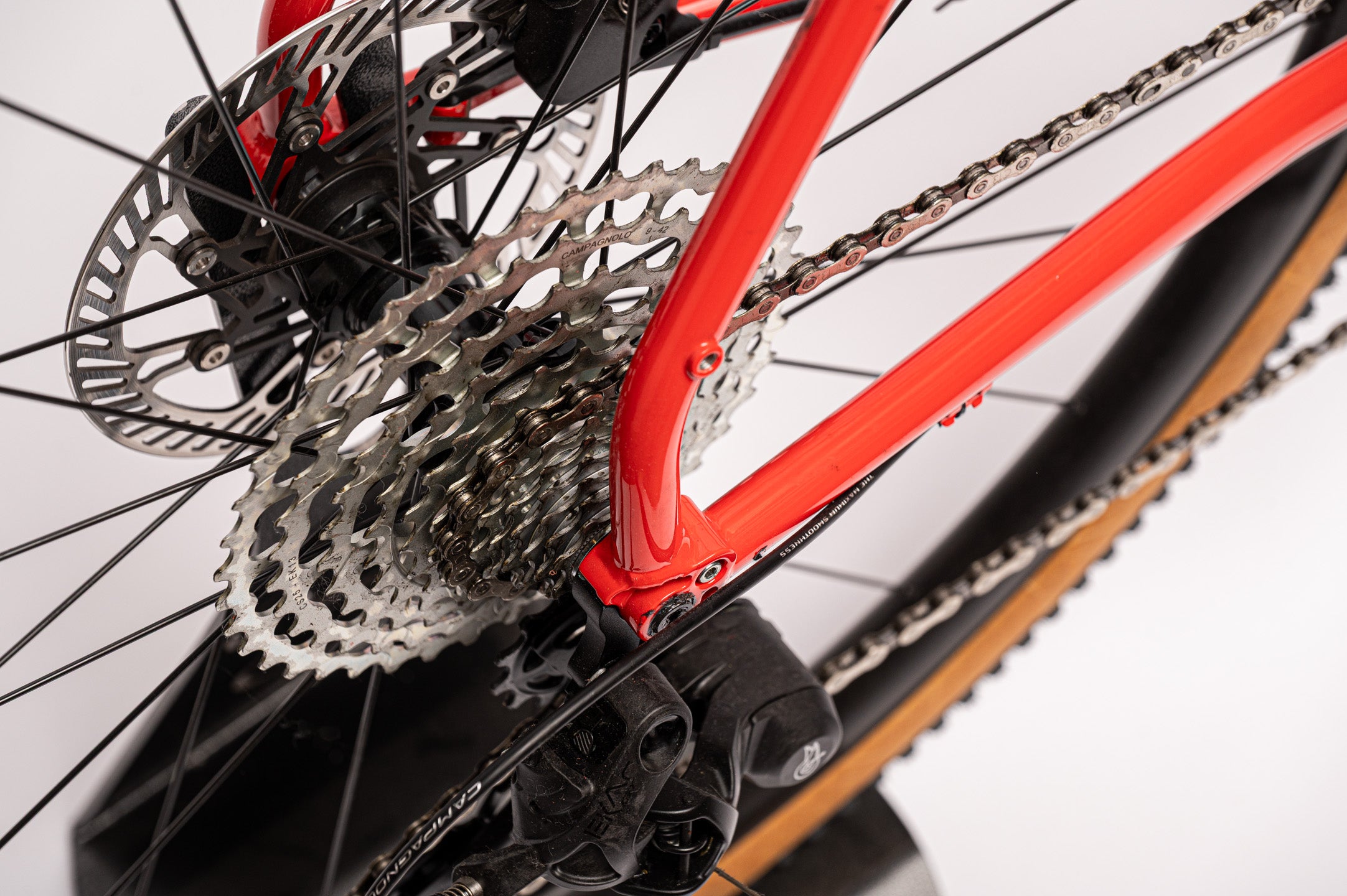 Chesini Normo 4.0 EKAR — racing red gravel bicycle, Verona atelier