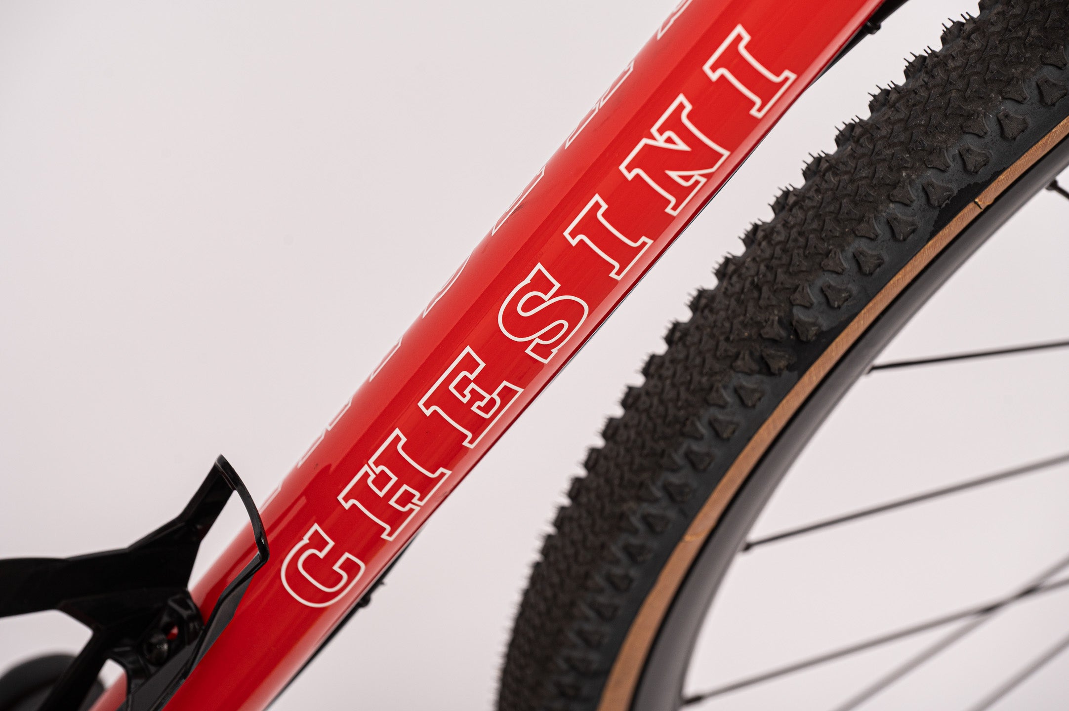 Chesini Normo 4.0 EKAR — racing red gravel bicycle, Verona atelier
