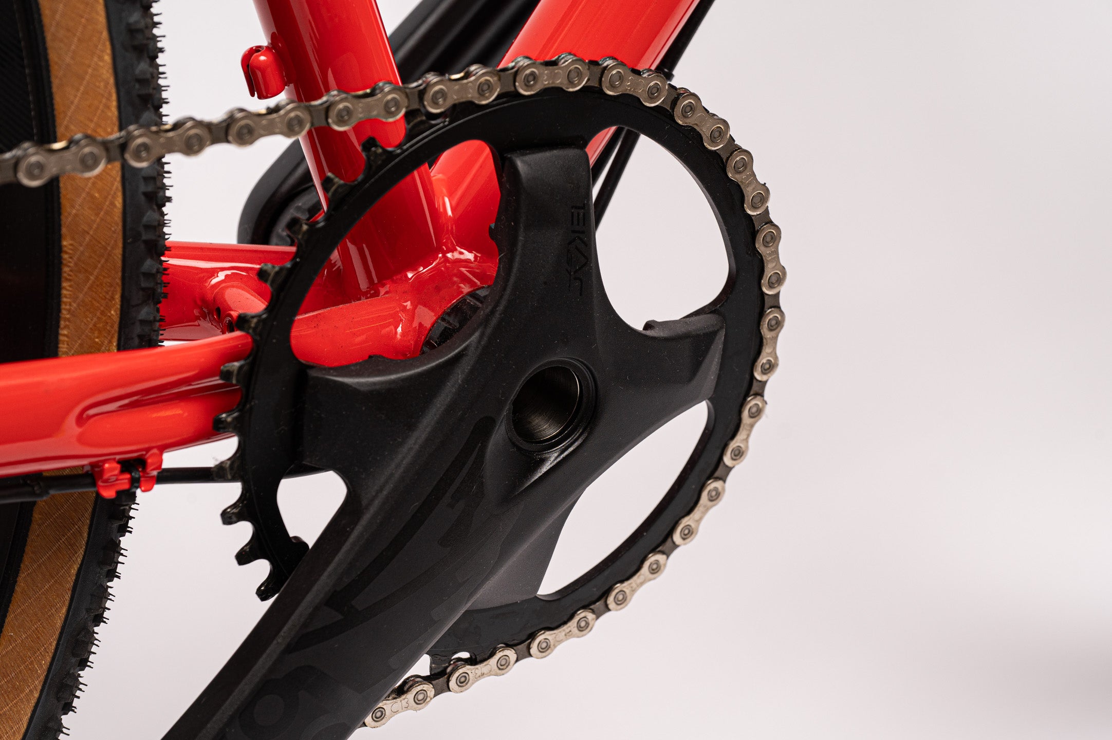Chesini Normo 4.0 EKAR — racing red gravel bicycle, Verona atelier